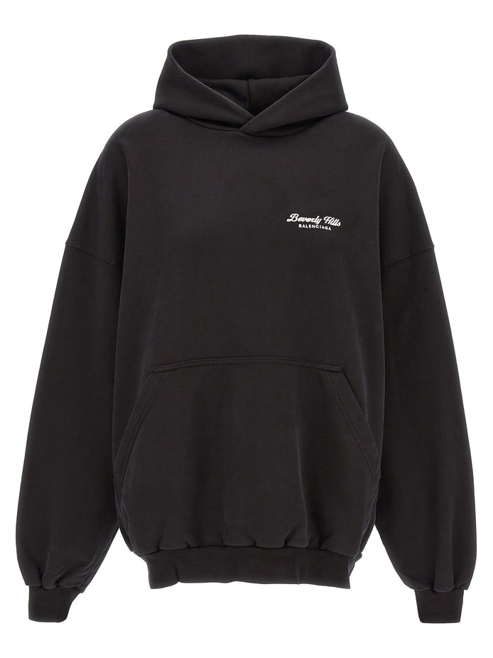 Balenciaga Bicolor Cotton Hoodie