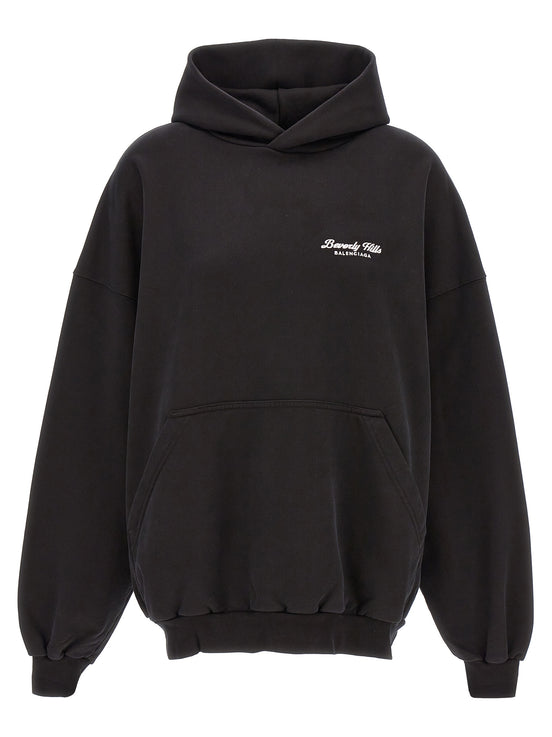 Balenciaga Bicolor Cotton Hoodie