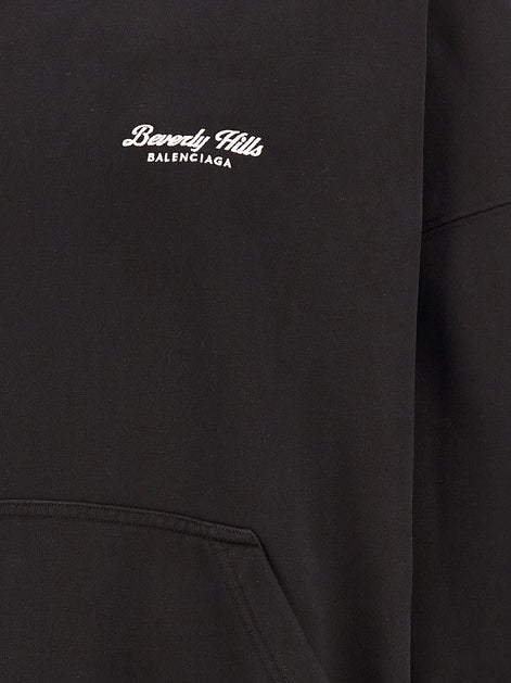 Balenciaga Bicolor Cotton Hoodie