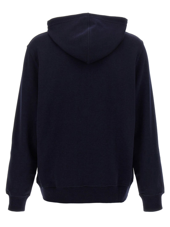 Brunello Cucinelli Blue Cotton Sweatshirt