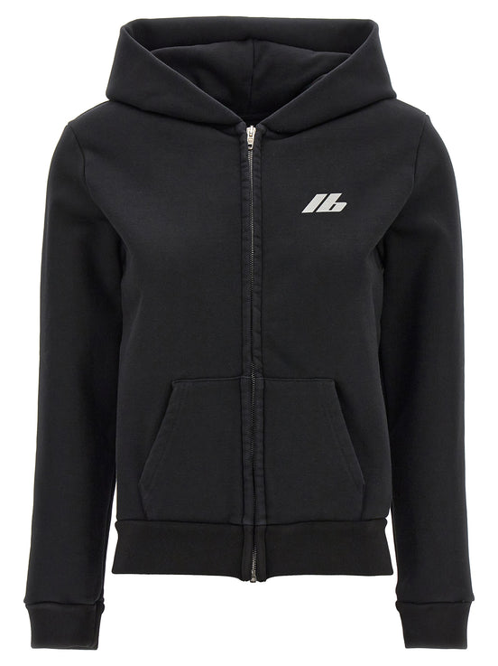 Balenciaga Black Cotton Sweatshirt
