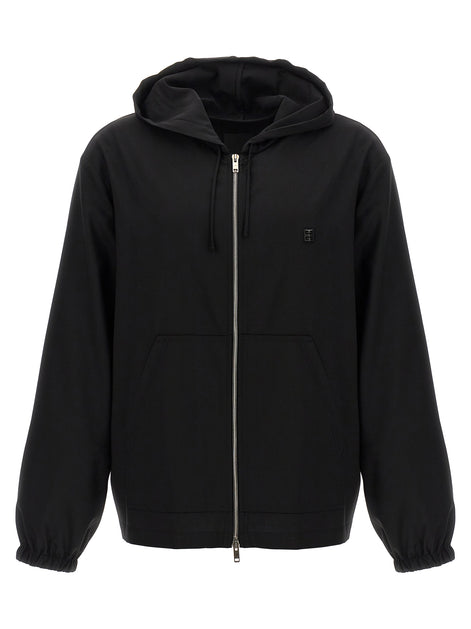 Givenchy Black Virgin Wool Sweatshirt