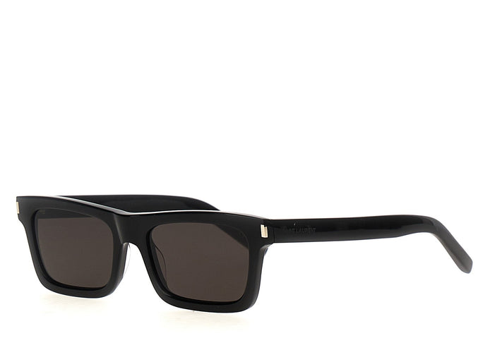 Saint Laurent Black Acetate Sunglasses