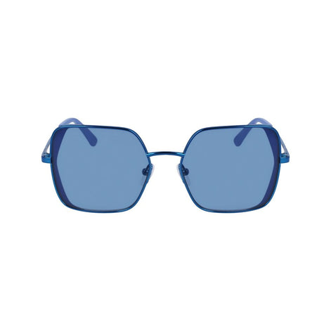 Karl Lagerfeld Blue Metal Sunglasses