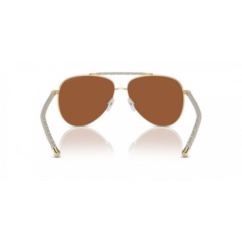 Michael Kors Gold Metal Sunglasses
