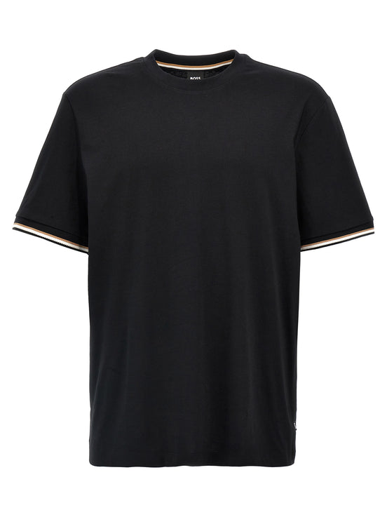 Hugo Boss Black Cotton T-Shirt