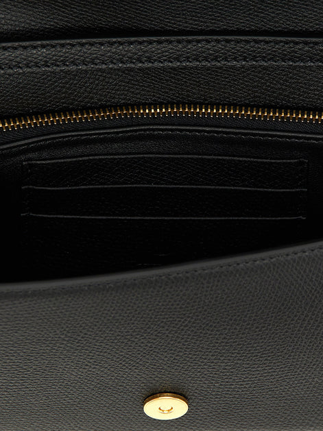 Valentino Garavani Black Calfskin Shoulder Bag