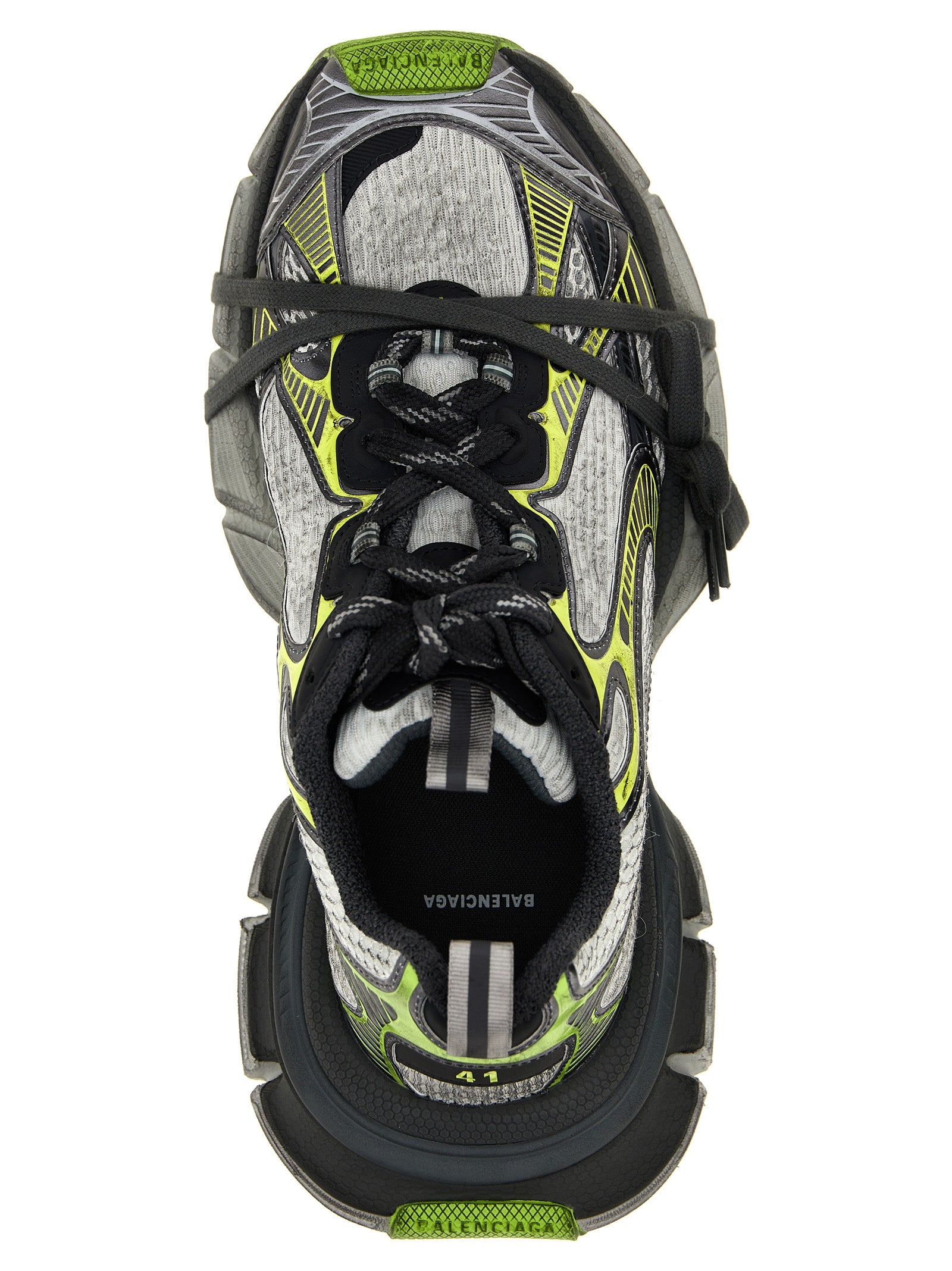 Balenciaga 3XL Gray Polyethylene Athletic Sneakers