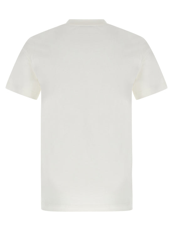 Burberry White Cotton T-Shirt