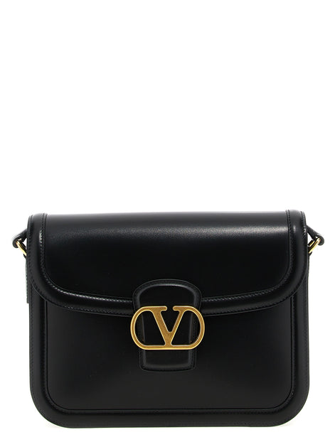Valentino Garavani Black Calfskin Shoulder Bag