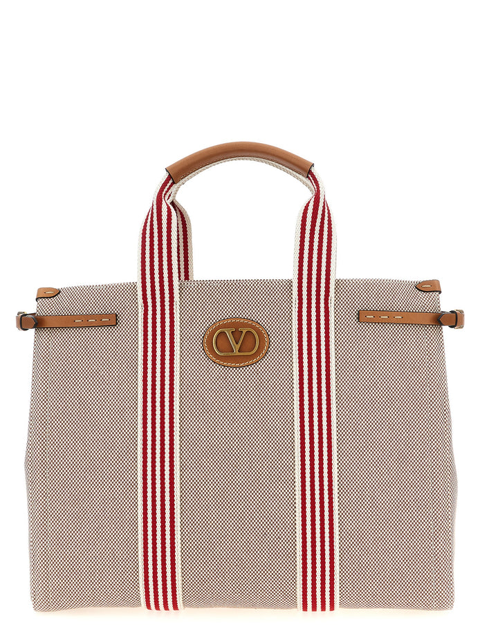 Valentino Garavani Multicolor Cotton Handbag
