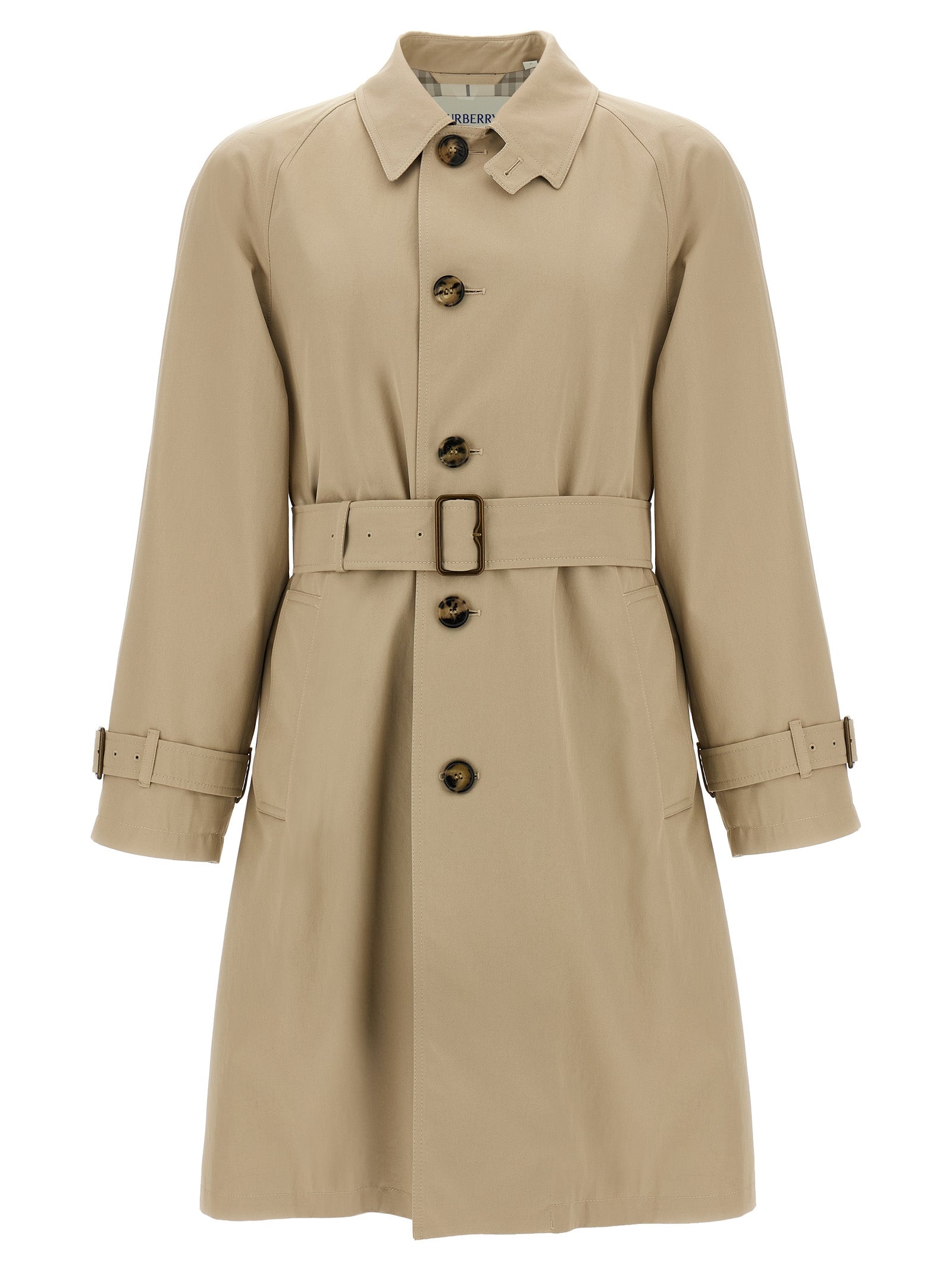 Burberry Beige Cotton Coat
