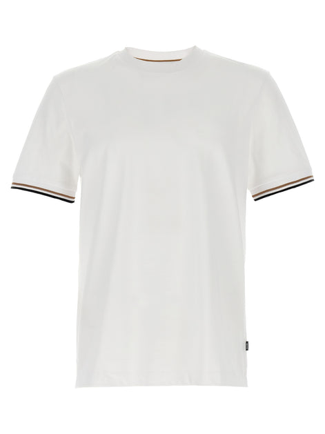 Hugo Boss White Cotton T-Shirt