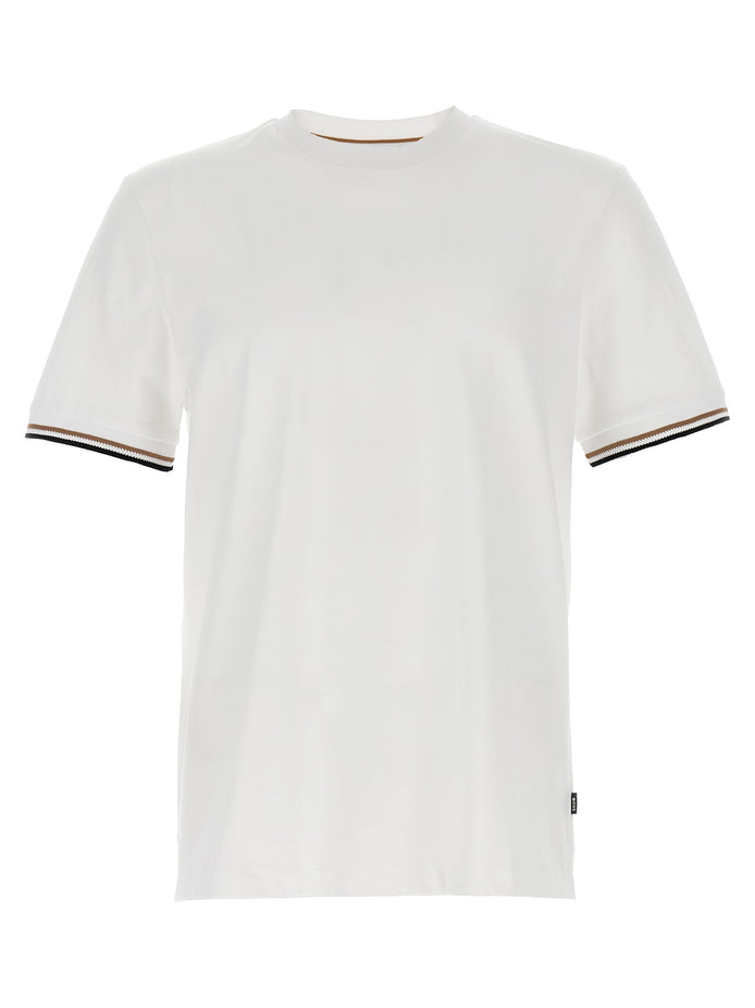 Hugo Boss White Cotton T-Shirt