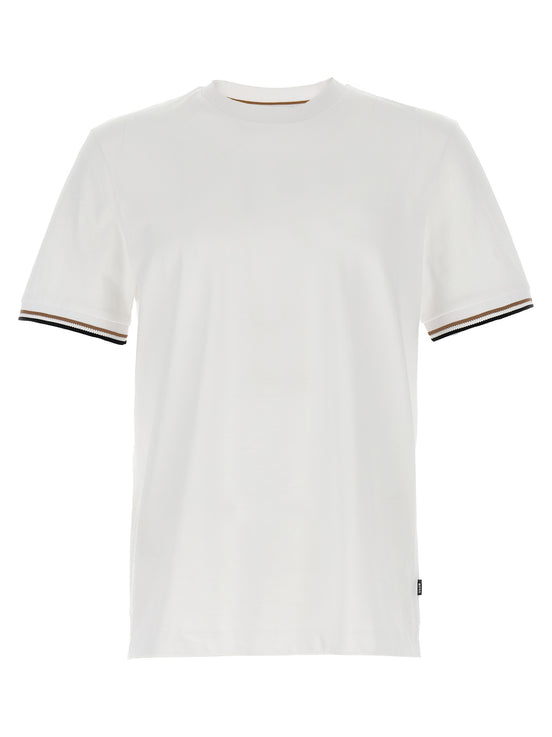 Hugo Boss White Cotton T-Shirt