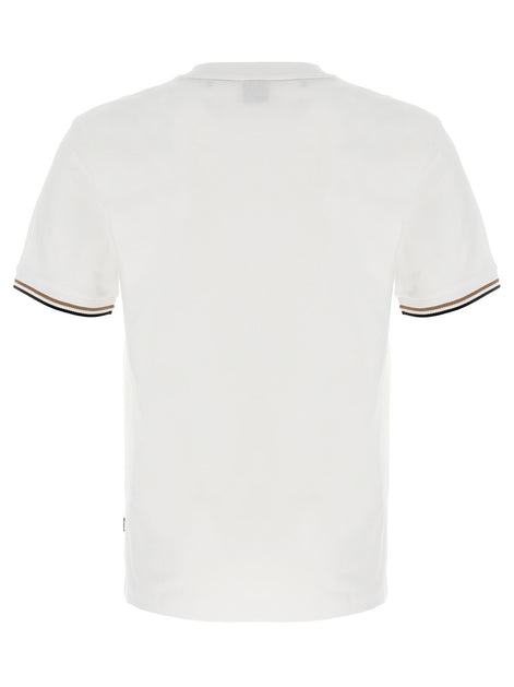 Hugo Boss White Cotton T-Shirt