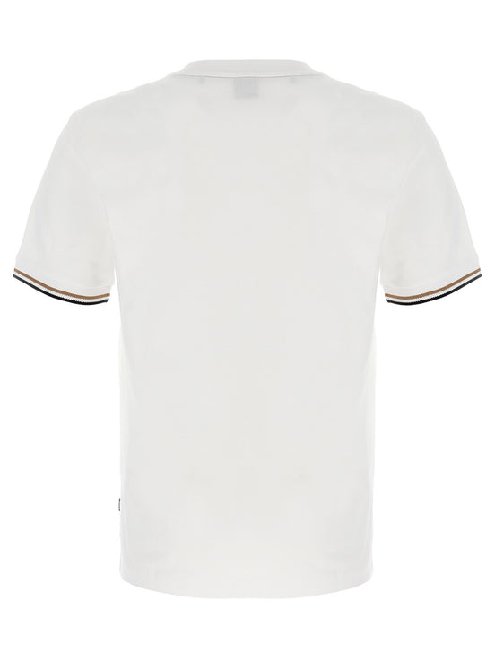 Hugo Boss White Cotton T-Shirt