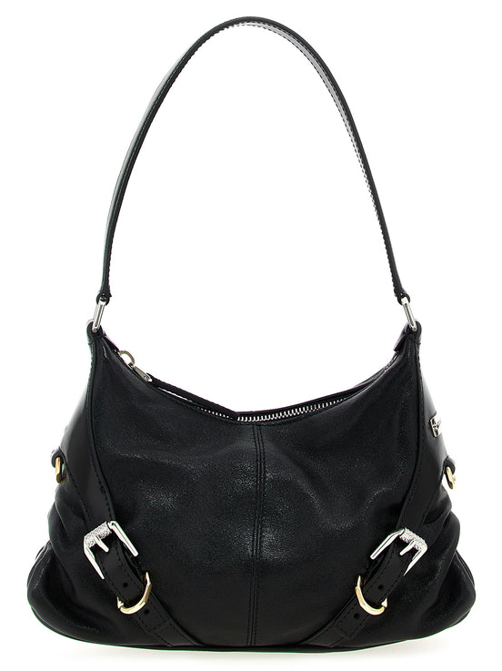 Givenchy Voyou mini Black Lamb Leather Shoulder Bag