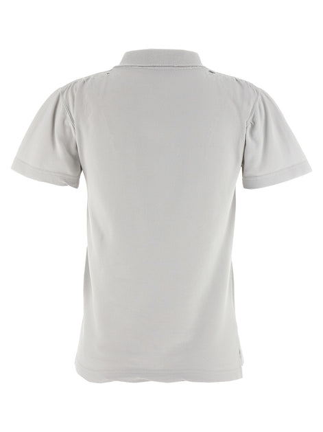 Balenciaga Gray Cotton Polo Shirt