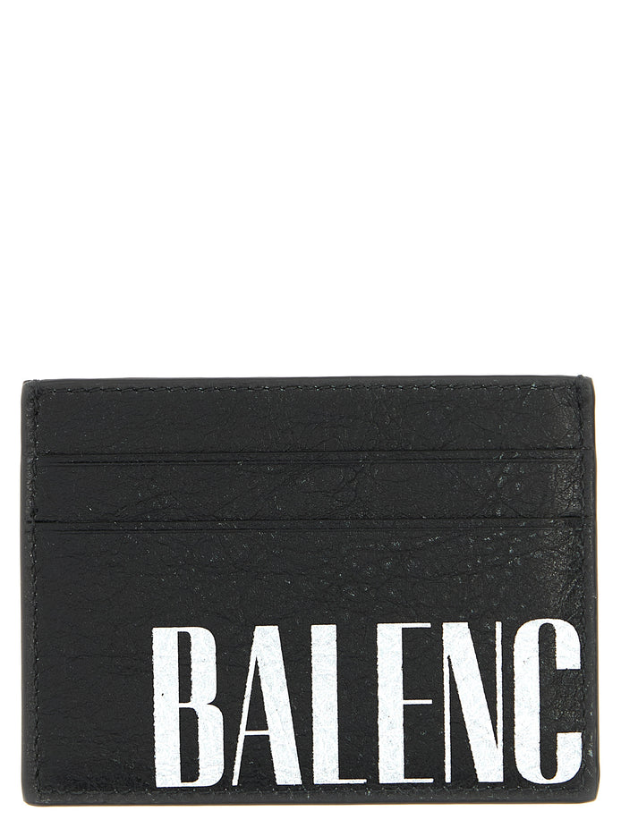 Balenciaga Bicolor Lamb Leather Cardholder
