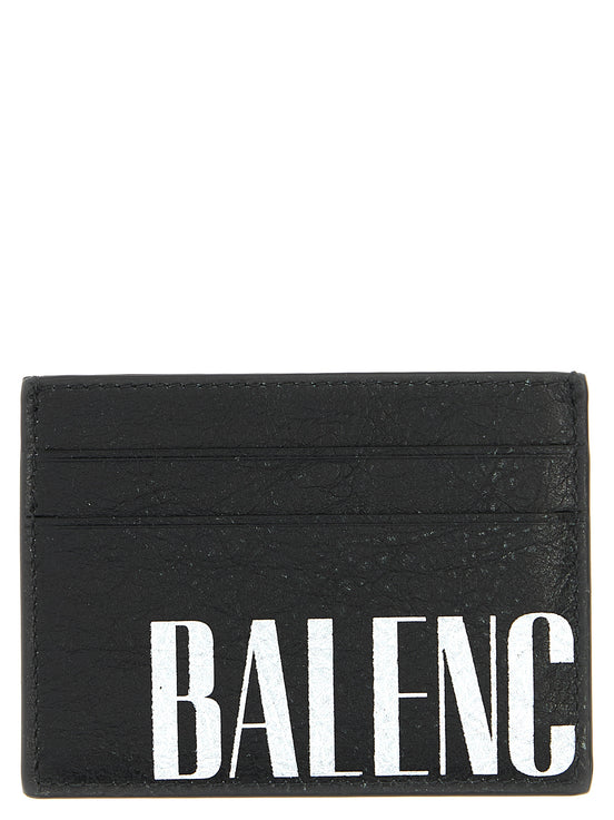Balenciaga Bicolor Lamb Leather Cardholder