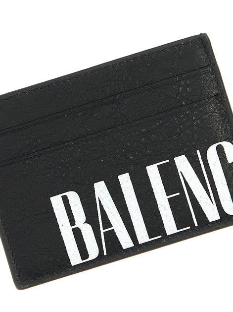 Balenciaga Bicolor Lamb Leather Cardholder