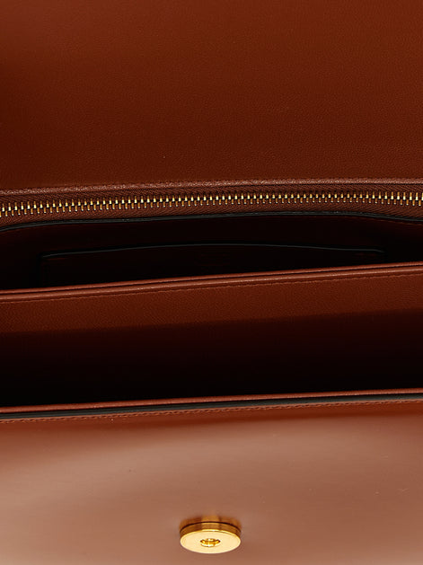 Valentino Garavani Brown Calfskin Shoulder Bag