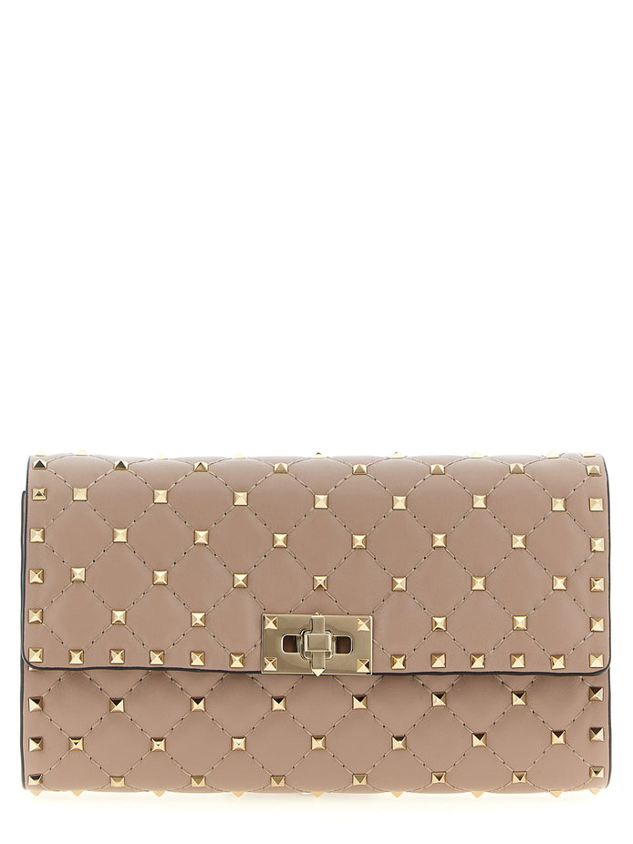Valentino Garavani Multicolor Lamb Leather Shoulder Bag