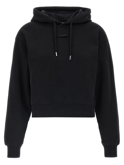 Jacquemus Black Cotton Hoodie
