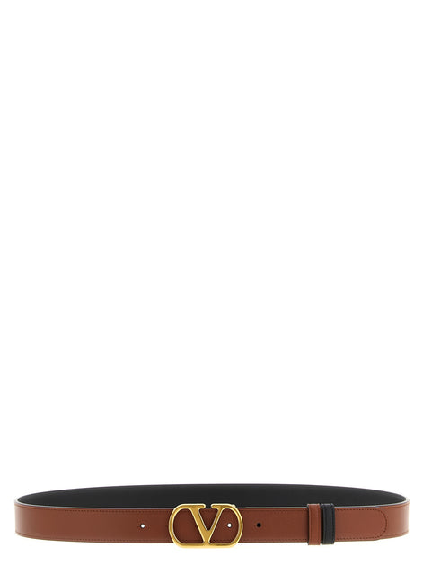 Valentino Garavani Multicolor Calfskin Regular Belt