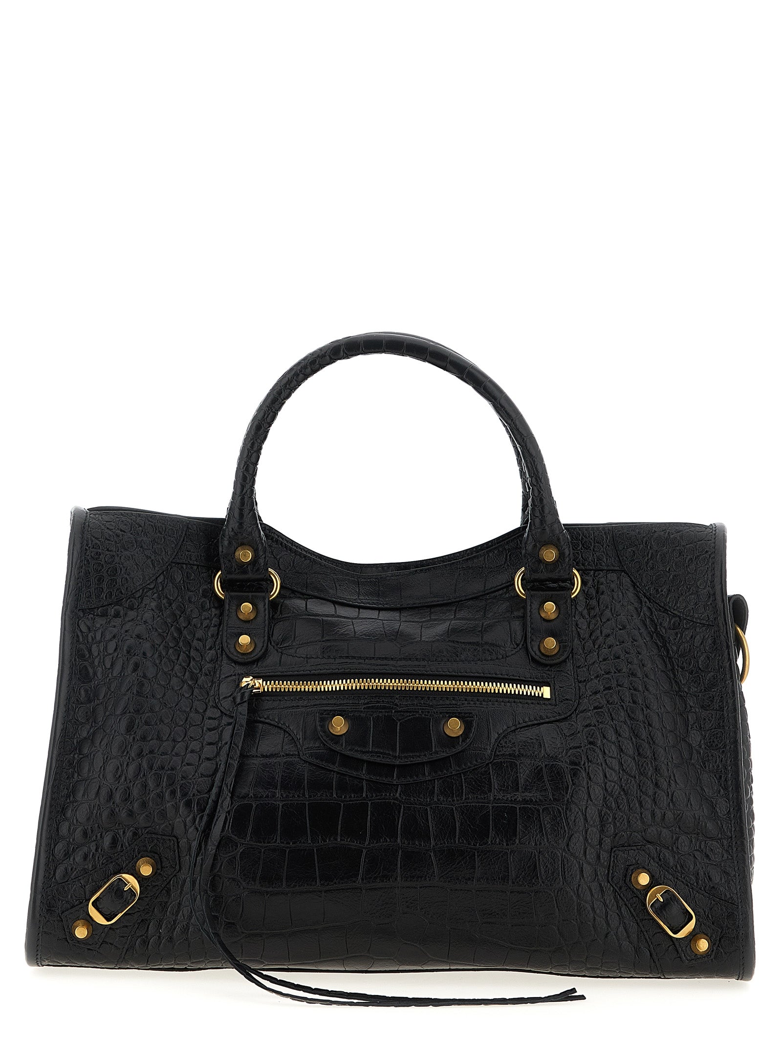 Balenciaga Black Calfskin Handbag