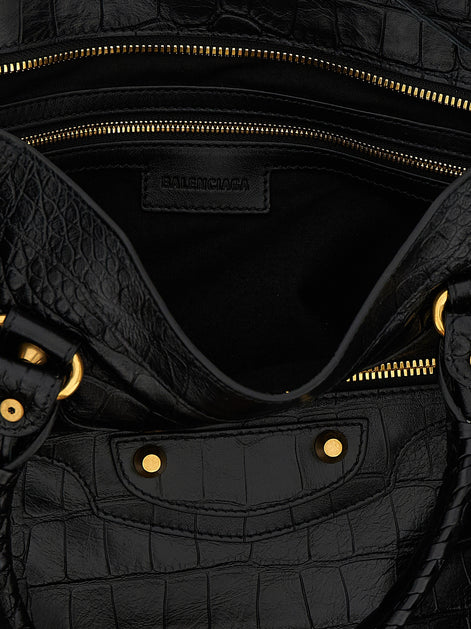 Balenciaga Black Calfskin Handbag