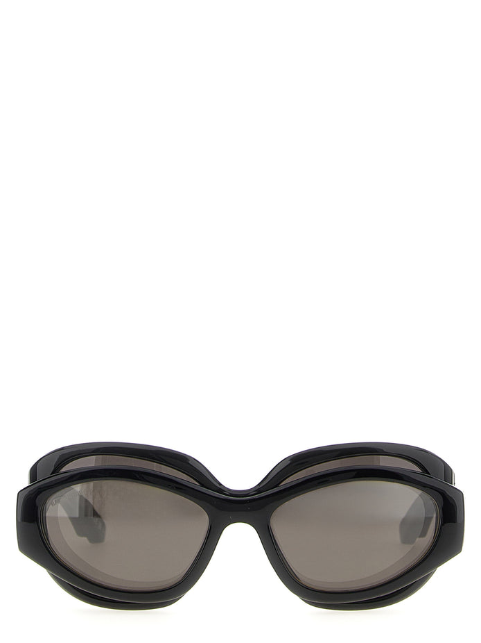 Balenciaga Black Polyamide Sunglasses