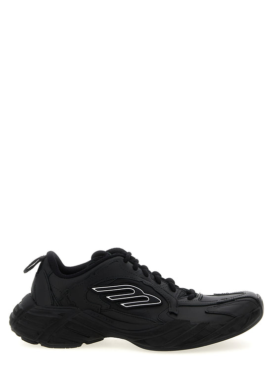 Balenciaga Monday Black Calfskin Athletic Sneakers