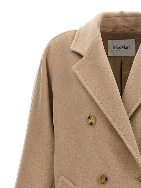Max Mara Beige Virgin Wool Coat