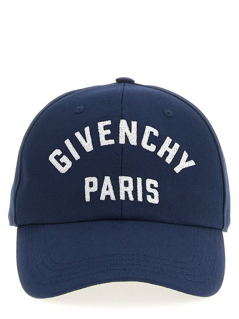 Givenchy Blue Cotton Cap (Baseball Hat)