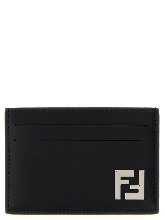 Fendi Black Calfskin Cardholder