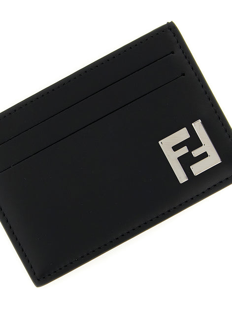 Fendi Black Calfskin Cardholder