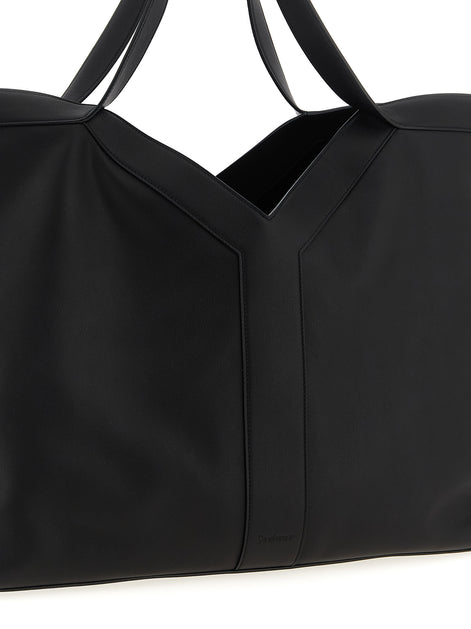 Saint Laurent Black Calfskin Tote Bag