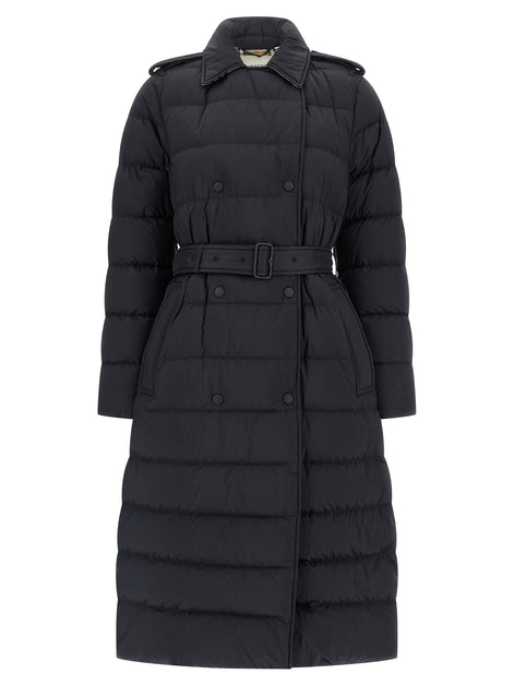 Burberry Black Polyamide Coat
