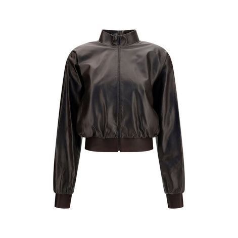 Gucci Brown Lamb Ovis Aries Aries Bomber