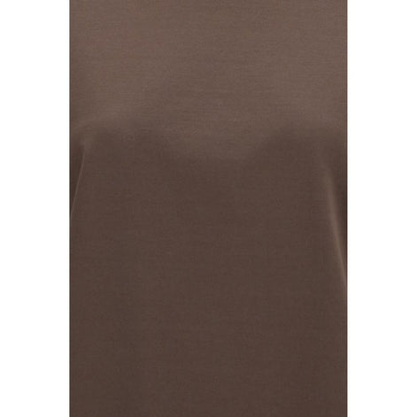 Brunello Cucinelli Brown Cotton T-Shirt