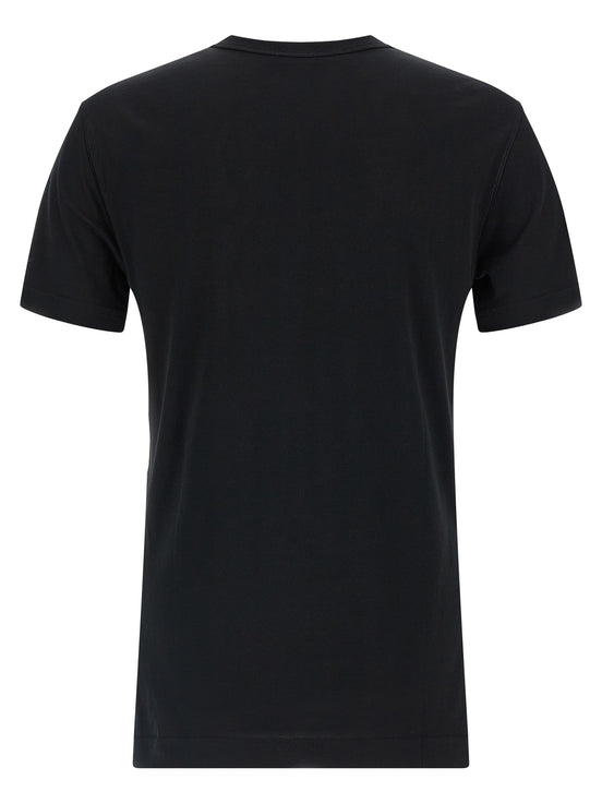 Dolce & Gabbana Black Cotton T-Shirt
