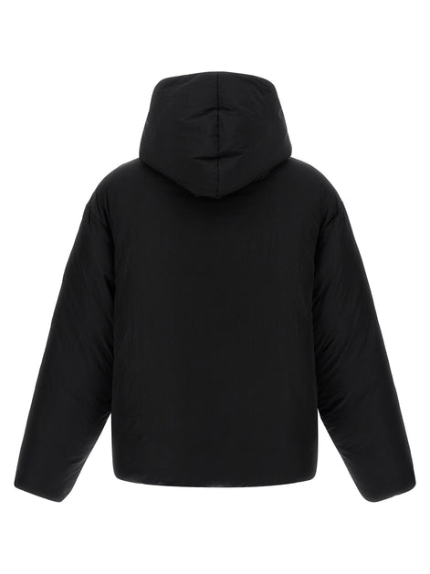 Jacquemus Black Polyamide Full-Length Jacket