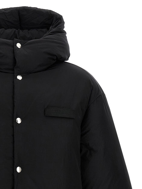 Jacquemus Black Polyamide Full-Length Jacket