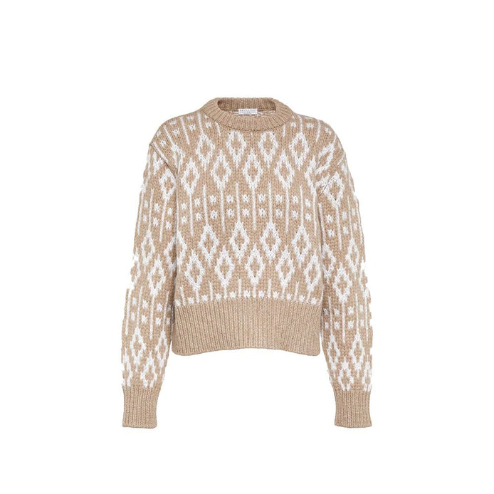 Brunello Cucinelli Brown Cashmere Sweatshirt