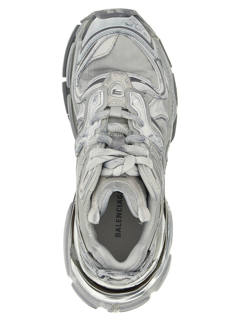 Balenciaga Gray Polyethylene Athletic Sneakers
