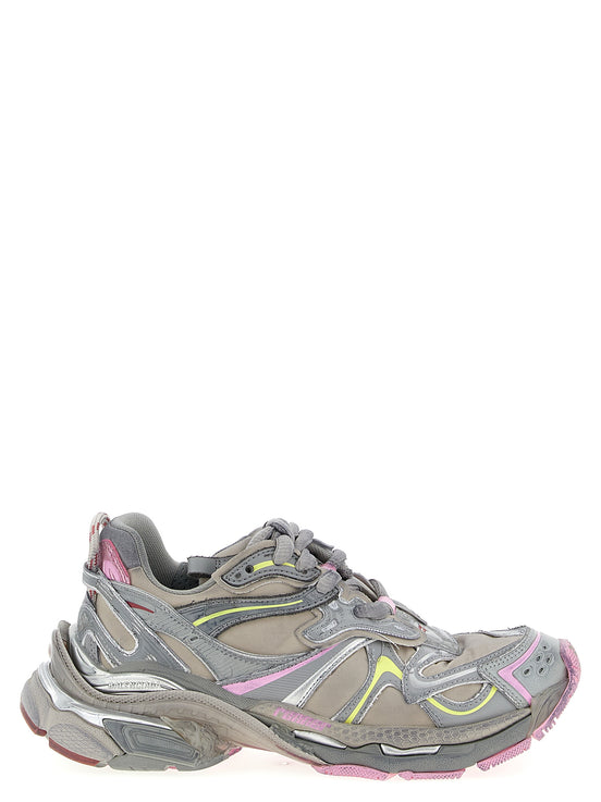 Balenciaga Runner Multicolor Polyethylene Athletic Sneakers