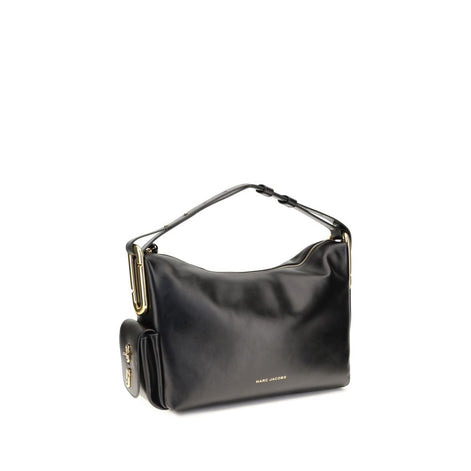 Marc Jacobs Black Calf Leather Bos Taurus Handbag