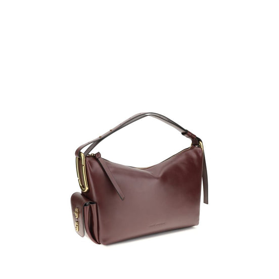 Marc Jacobs Scene large Bordeaux Leather Shoulder Bag